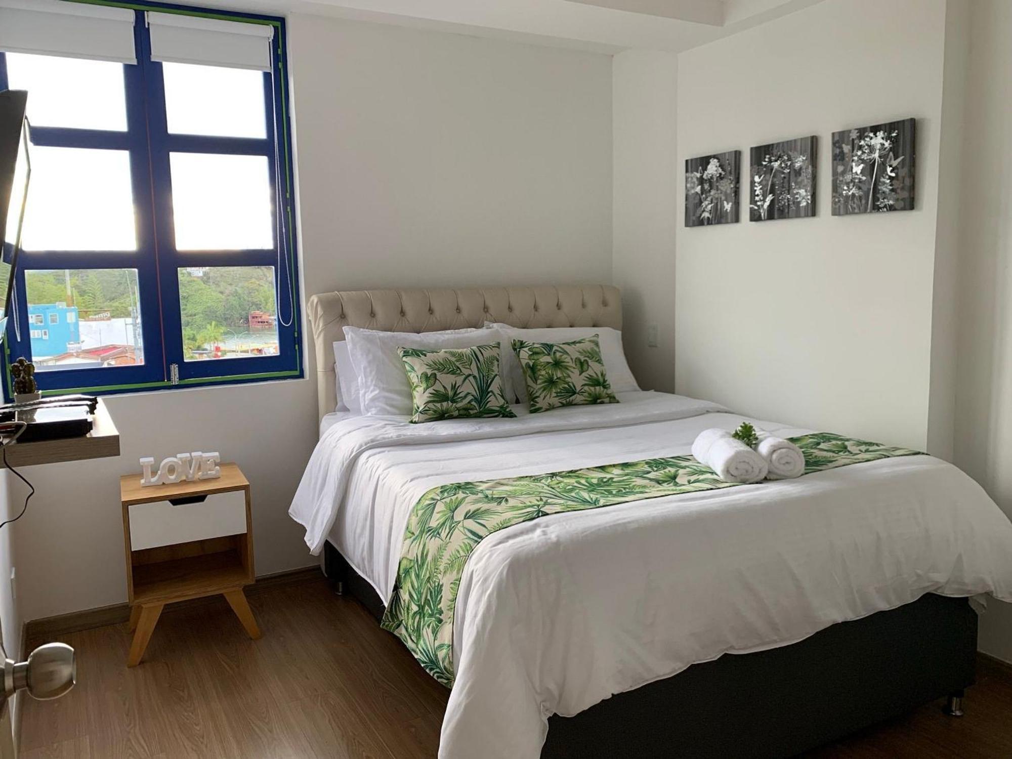 Apartamentos San Jose Vistal Al Lago, Cerca Del Parque. Guatape. Kültér fotó